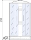 River Душевая кабина LENA 90/26 МТ – картинка-29