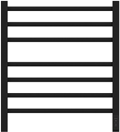 Point Полотенцесушитель электрический П7 500x600 PN71856B черный – фотография-2