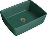 Grossman Раковина накладная Color 48 GR-3016OLM зеленая матовая