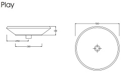 ArtCeram Раковина PLAY PYL001 – фотография-2