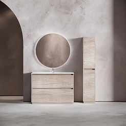 Sancos Мебель для ванной Libra Floor 120 дуб галифакс натуральный – фотография-3