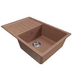 Mixline Мойка кухонная ML-GM19 терракотовая – фотография-2