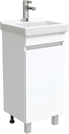 Onika Тумба с раковиной Милтон 40 R белая – фотография-1