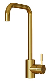 Mixline Смеситель для кухни 35k MLSS-0301G золото – фотография-1