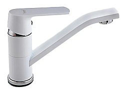 Frap Смеситель для кухни H31 F4531 белый/хром – фотография-1