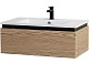 Cezares Тумба с раковиной Slider 80 с 2 ящиками дуб тангент – картинка-42