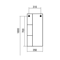 Mixline Модуль для зеркала Аврора 35 – фотография-3