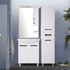 ASB-Mebel Тумба с раковиной Мессина 70/2 белая – фотография-5