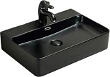 SantiLine Раковина накладная 60.5 SL-1003MB черная матовая