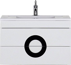 De Aqua Мебель для ванной Форма 80, зеркало Экстра EXT 80 F – фотография-4