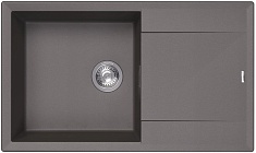 Florentina Мойка кухонная Тоскана 860 серый шелк