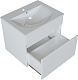 Mixline Тумба под раковину Брикс 60 подвесная белая – картинка-9