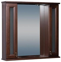 Bas Мебель для ванной Варна 105 орех, глухие дверцы, 3 ящика – фотография-2