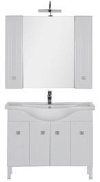 Aquanet Мебель для ванной "Стайл 105" с дверцами (181586) – фотография-3