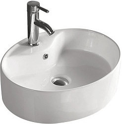 SantiLine Раковина накладная 52 SL-1072 белая – фотография-1