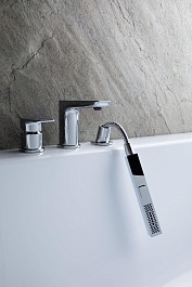 Allen Brau Смеситель на борт ванны Infinity 5.21008-00 (с внутренней частью) хром – фотография-4