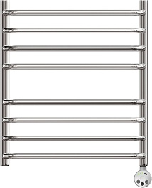 Point Полотенцесушитель электрический П8 500x600 PN09156SE хром – фотография-2