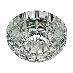 Feron Встраиваемый светильник JD87 JCD9 прозрачный, хром – фотография-1