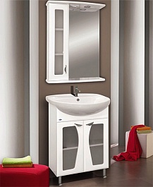 Misty Зеркальный шкаф Антик 55 L – фотография-2