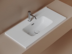 Ceramicanova Мебельная раковина Compact 81 CN7026 белая – фотография-2