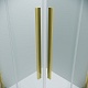 Grossman  Душевой уголок Galaxy 80x80x195 профиль золото сатин стекло прозрачное – фотография-19