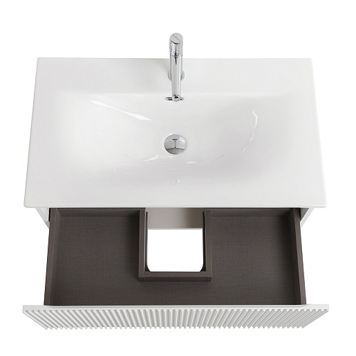 BelBagno Тумба под раковину Uno 80 подвесная Bianco Opaco – картинка-9