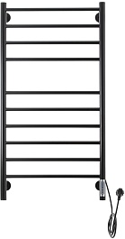 Domoterm Полотенцесушитель электрический Медея DMT П10 500x1000 ЧРН EK R черный – фотография-1