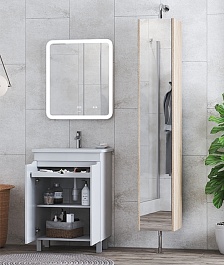 Vigo Мебель для ванной Grani 600 белая – фотография-3