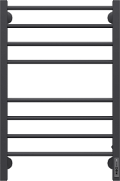Terminus Полотенцесушитель электрический Сицилия П8 500x800 черный матовый – фотография-1