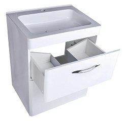 Style Line Мебель для ванной Каре 60 напольная Люкс Plus – фотография-7