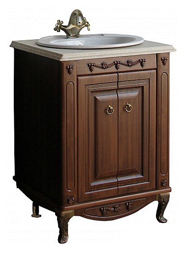 Атолл Тумба с раковиной "Верона 65" скуро – фото-1