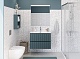 BelBagno Тумба под раковину Uno mini 100 подвесная Голубой матовый – картинка-18