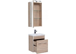 Aquanet Комплект мебели Августа 50 дуб сонома – фотография-2