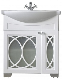 Атолл Тумба для умывальника Доминикана 75 зеркало – фотография-1