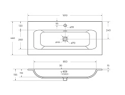 BelBagno Мебель для ванной Eco Cer-N 100 CZR-8073-100 sapfiro ручки сатиновое золото – фотография-13