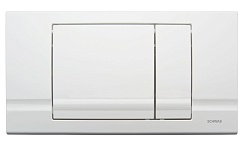 Schwab Кнопка смыва Riva Duo белая – фотография-1