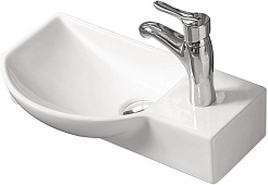 SantiLine Раковина 45 R SL-2012L белая – фотография-1