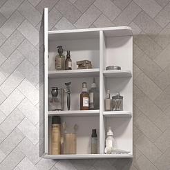 Vigo Мебель для ванной Hoska 55 белая – фотография-11