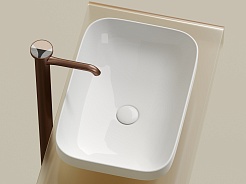 Ceramicanova Мебельная раковина Element 50 CN6055 белая – фотография-6