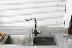 Frap Смеситель для кухни H60 F4360 хром – фотография-2