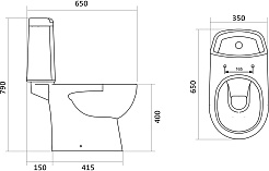 Santek Унитаз-компакт Остин 1WH302419 – фотография-11