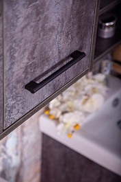 Бриклаер Мебель для ванной Чили 60 цемент – фотография-4