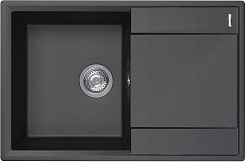 Florentina Мойка кухонная Консул 760 антрацит – фотография-1