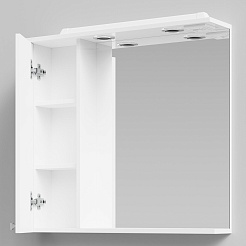 Водолей Мебель для ванной Адам 75 L белая – фотография-11