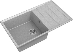Granfest Мойка кухонная GF-LV-860L серый – фотография-1