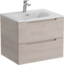 BelBagno Тумба с раковиной Etna 70 подвесная Rovere Grigio с раковиной BB-8099-70 – фотография-1