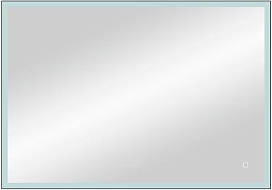 Continent Зеркало Solid Black Led 900x700 – фотография-3