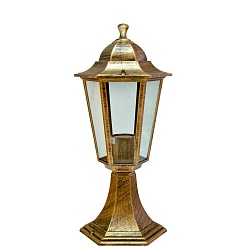 Feron Светильник садово-парковый 6104 черное золото – фотография-1