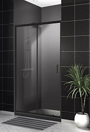 BelBagno Душевая дверь в нишу 120/195 UNO-195-BF-1-120-C-NERO – фотография-2