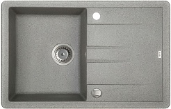 Iddis Мойка гранитная Vane G V12G781i87 серая – фотография-1